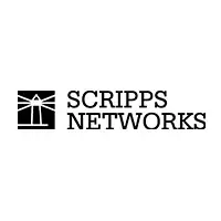 A black and white image of the scripps networks logo.