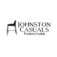 A black and white photo of the johnston casuals logo.