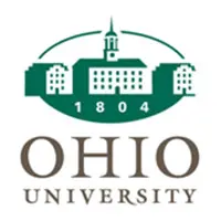 A logo of ohio university for the college.